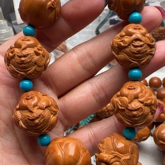 手串橄榄核橄榄雕雕刻工艺品