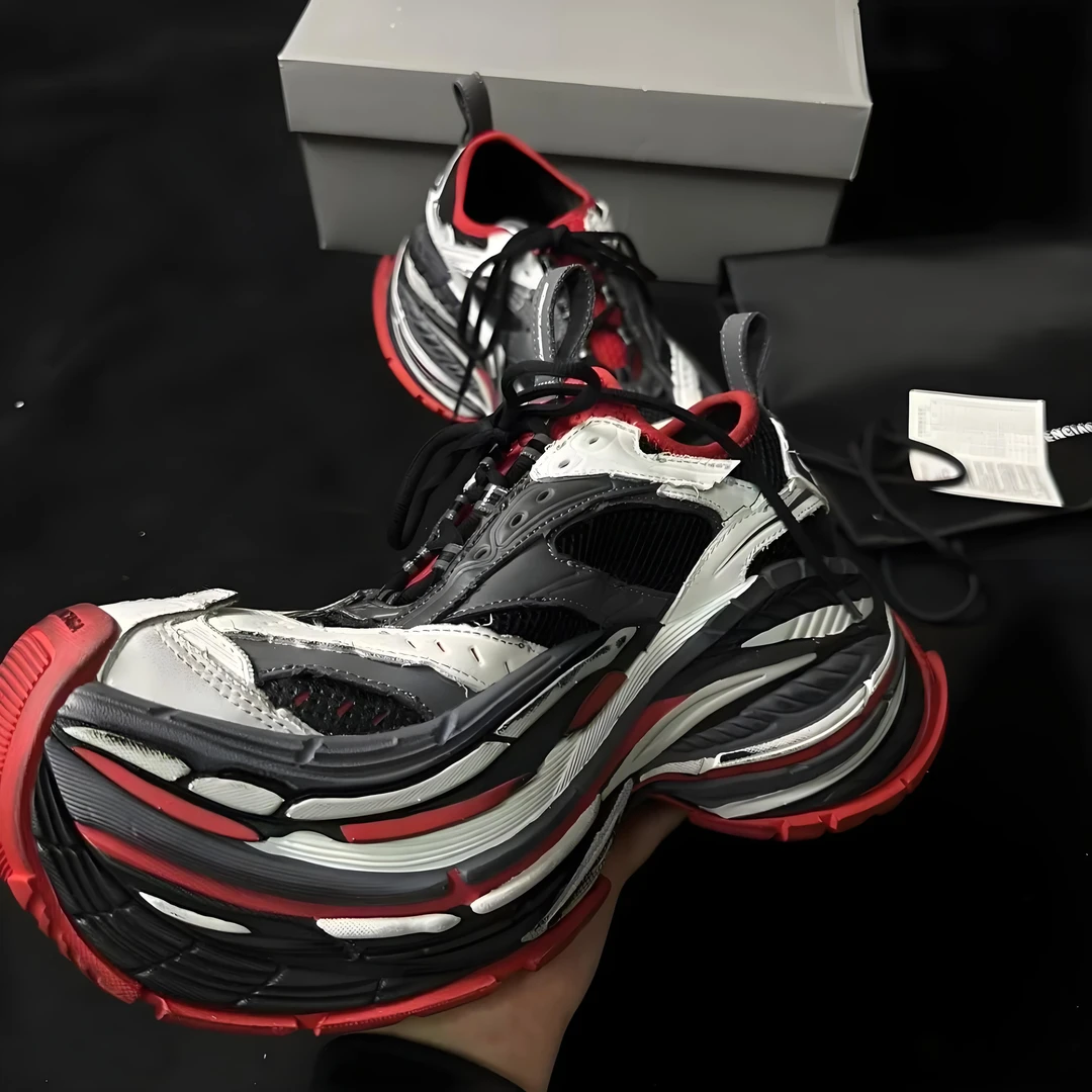 巴黎16XL做旧老爹鞋女官方ins爆款2025新款厚底增高休闲运动鞋男