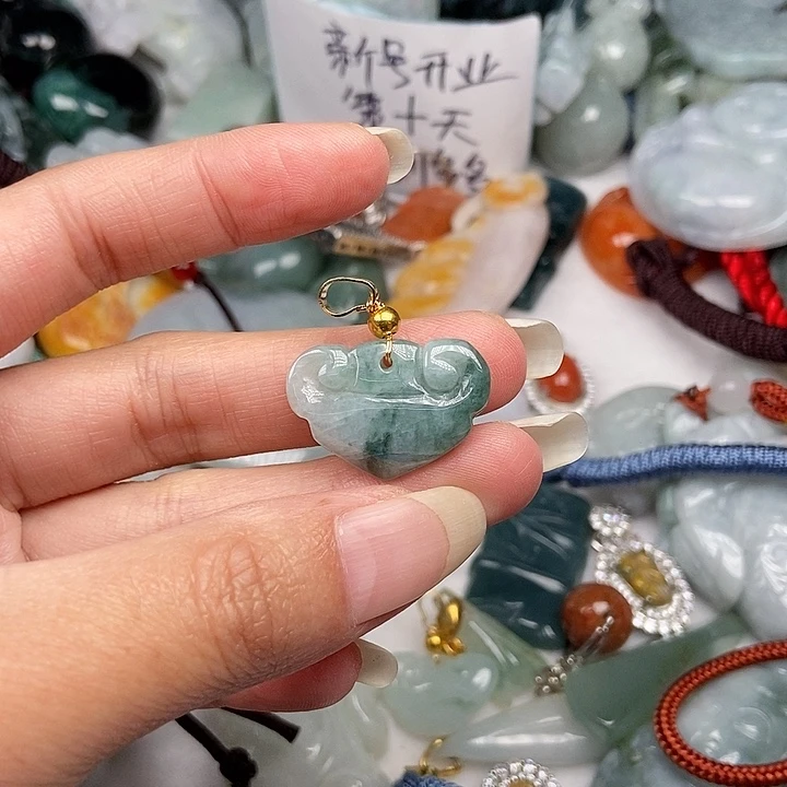 未镶嵌挂件翡翠翡翠