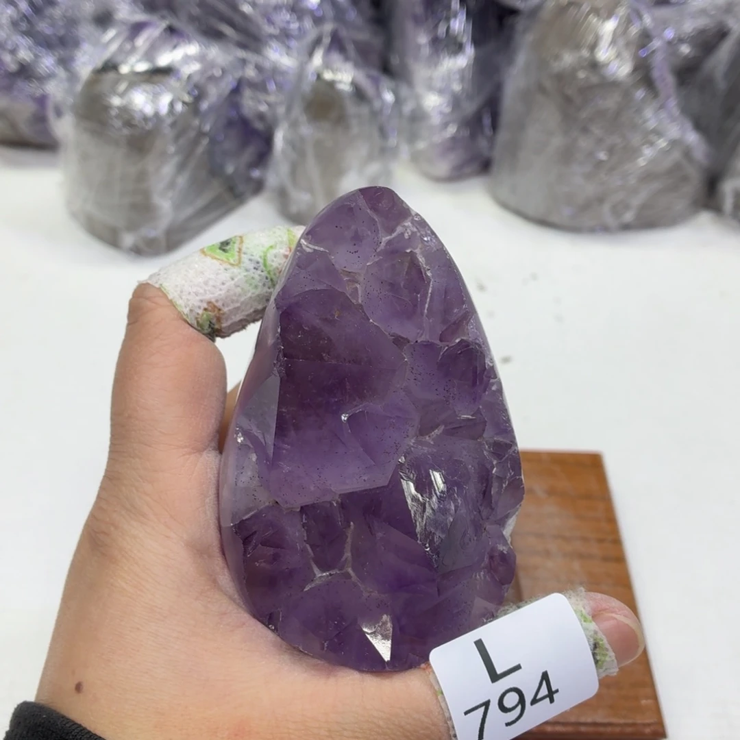 摆件未镶嵌水晶天然紫水晶