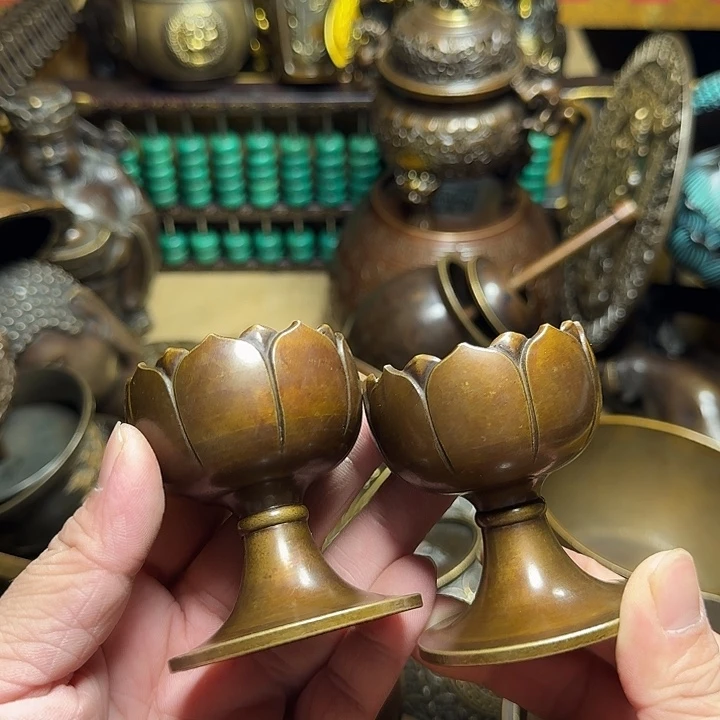 铜器摆件收收藏藏