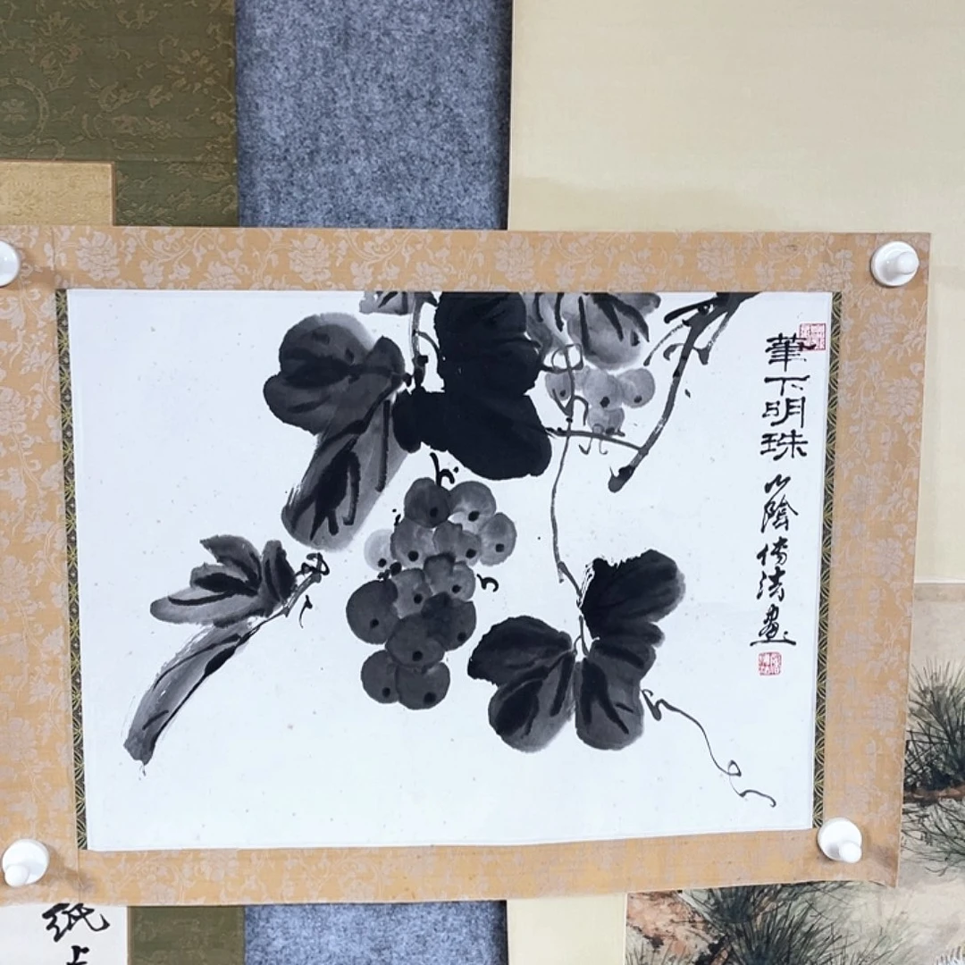 国画屠传法笔底明珠