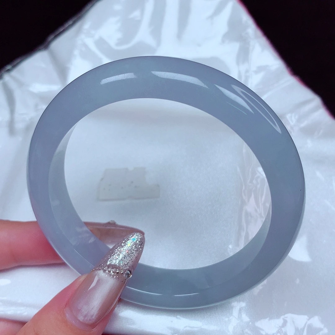 翡翠手镯未镶嵌正圈58.59