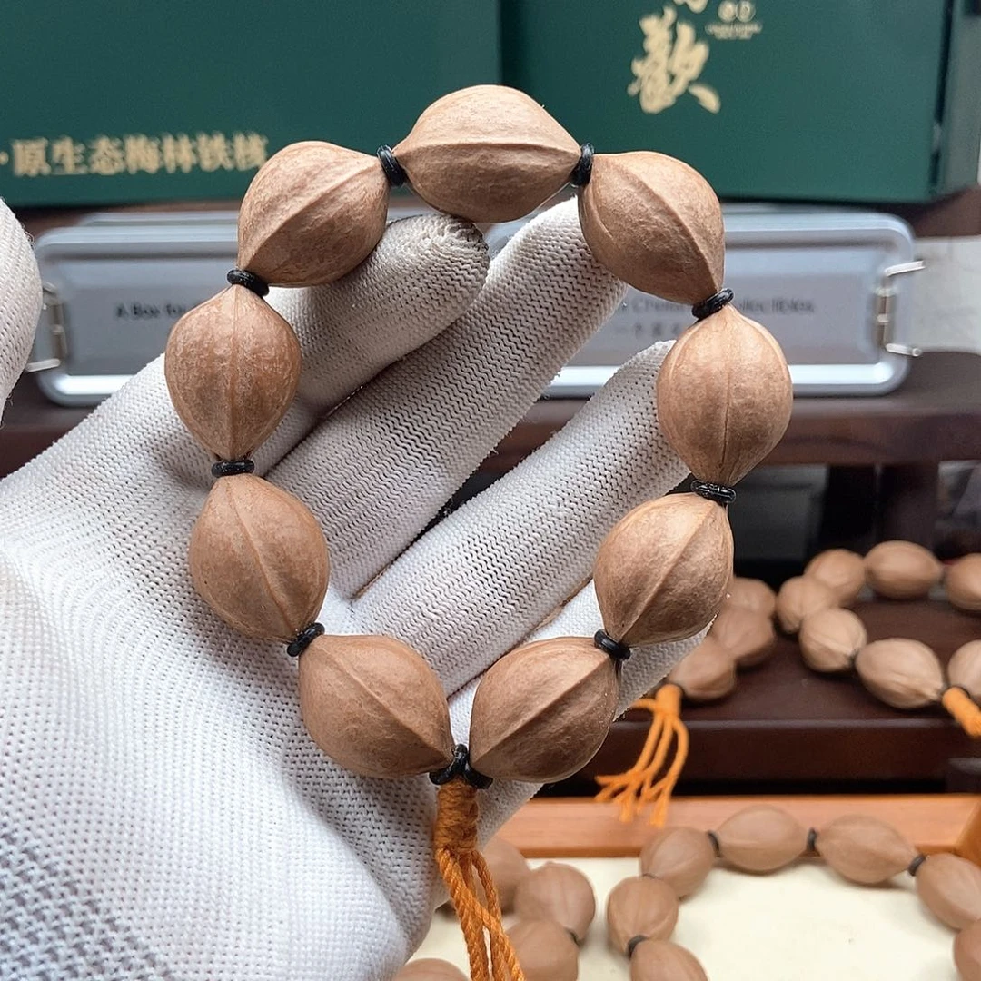 橄榄核手串1927三花短圆