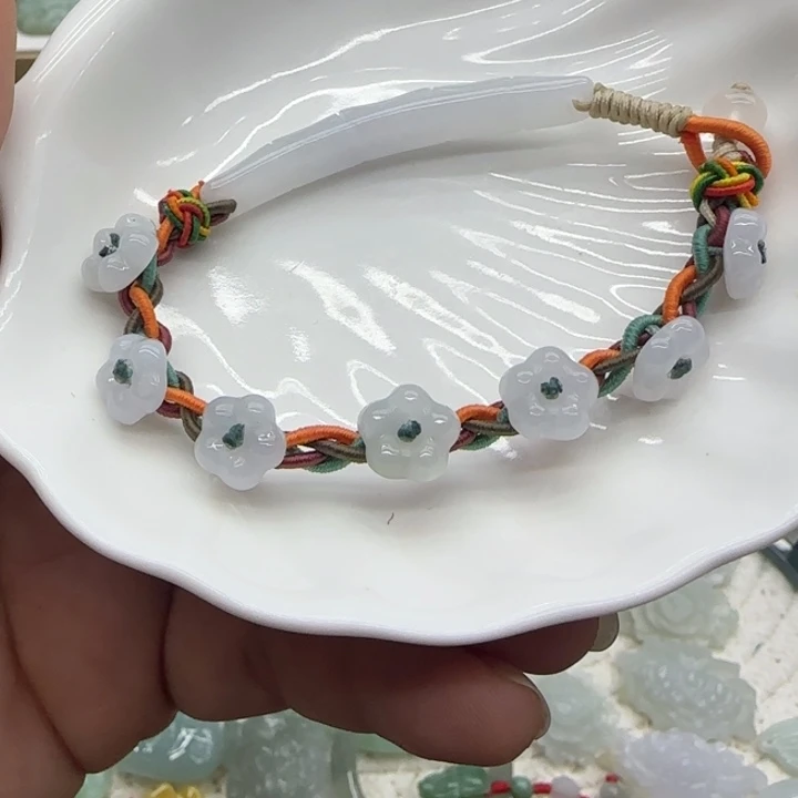 翡翠未镶嵌手链56-57圈