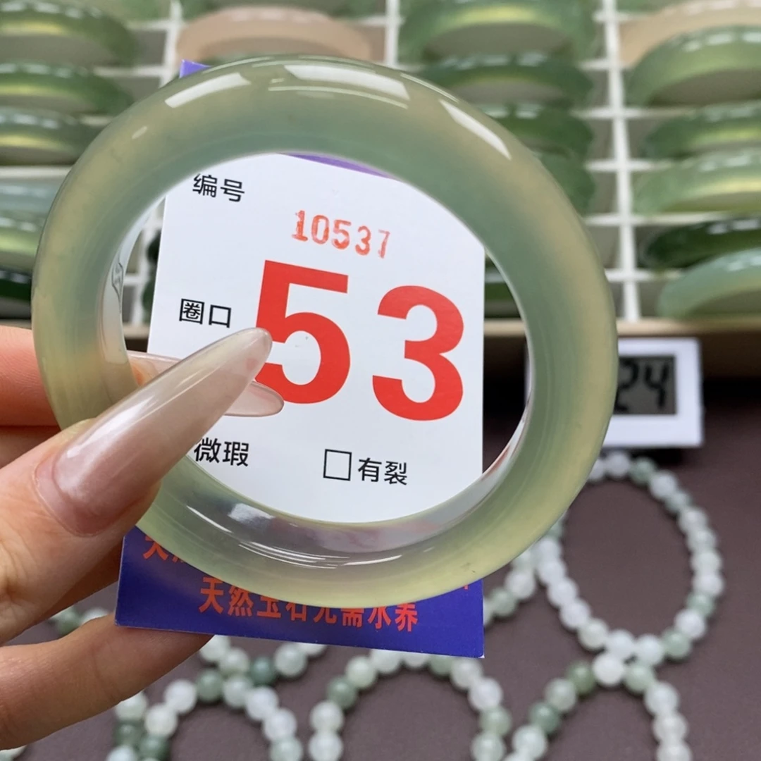 蛇纹石玉未镶嵌手镯J****.