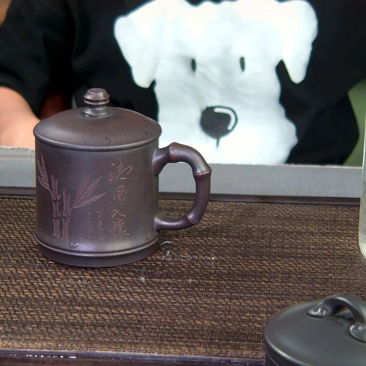 茶杯紫砂高货放漏