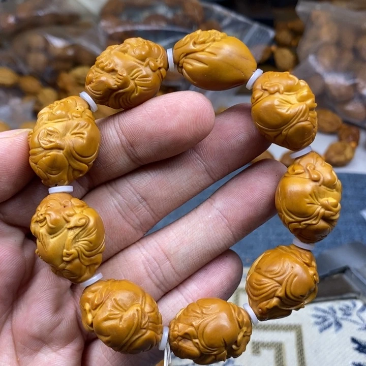 橄榄核手串/手链橄榄核雕工艺手串