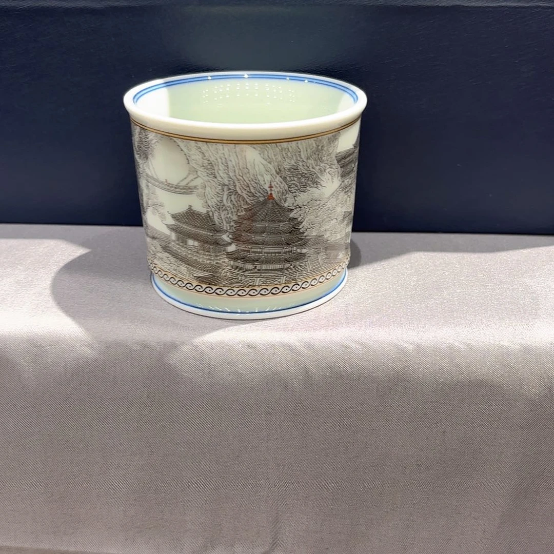 瓷片景德镇瓷器精品陈列