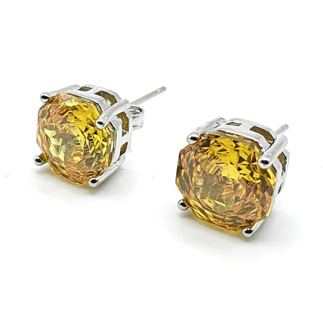 耳钉【黄色】精美百搭耳钉DX-0535