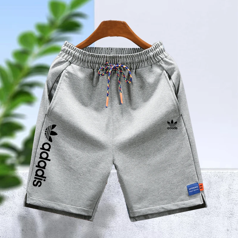 奥莱正品|一折|夏季男纯棉美式系带男短裤透气运动休闲百搭运动裤