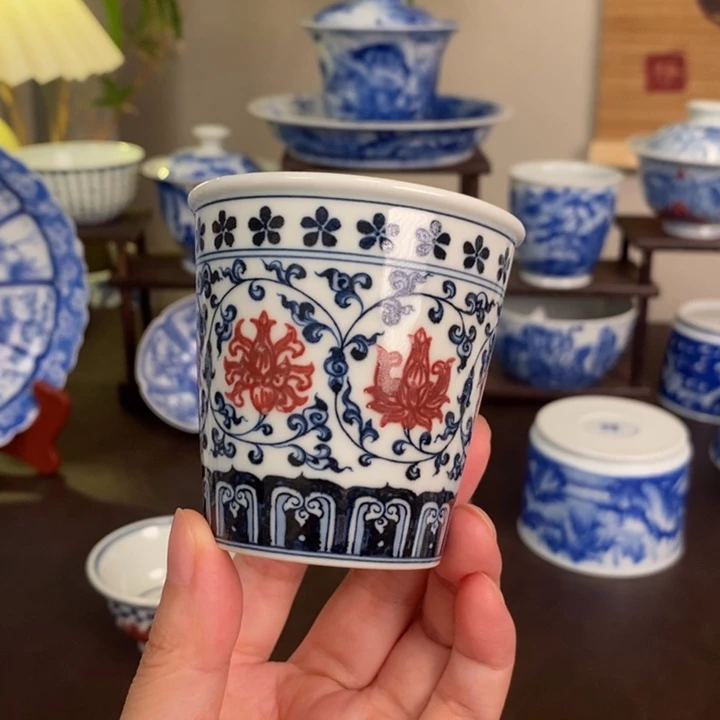 景德镇陶瓷手工手绘