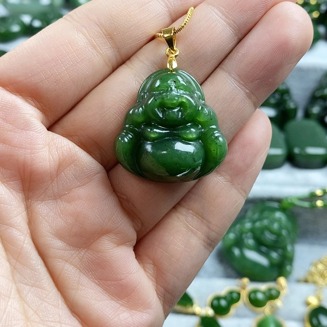 和田玉（碧玉）未镶嵌颈饰