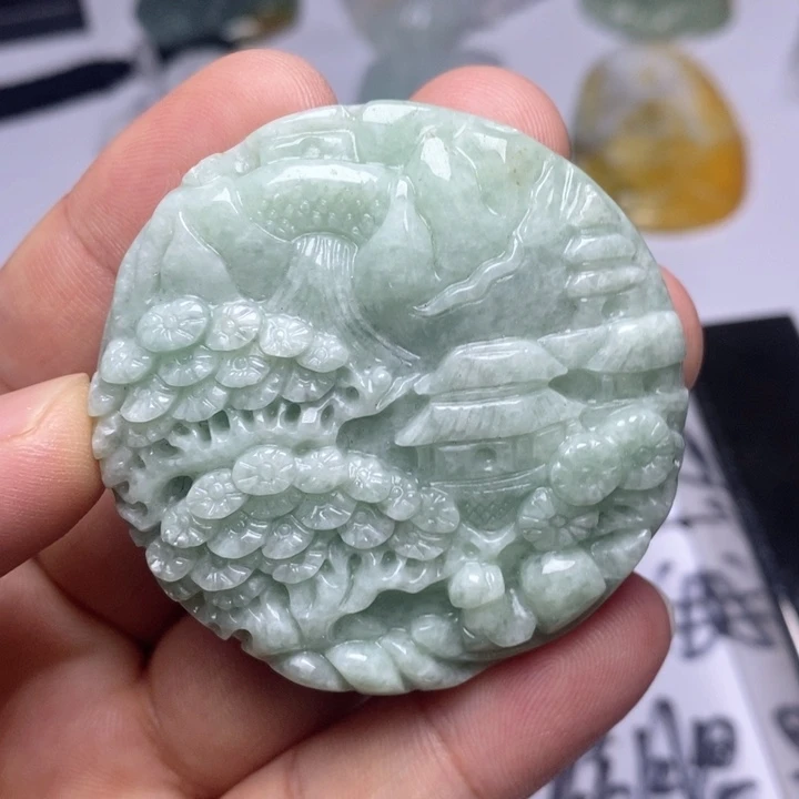 颈饰未镶嵌翡翠翡翠
