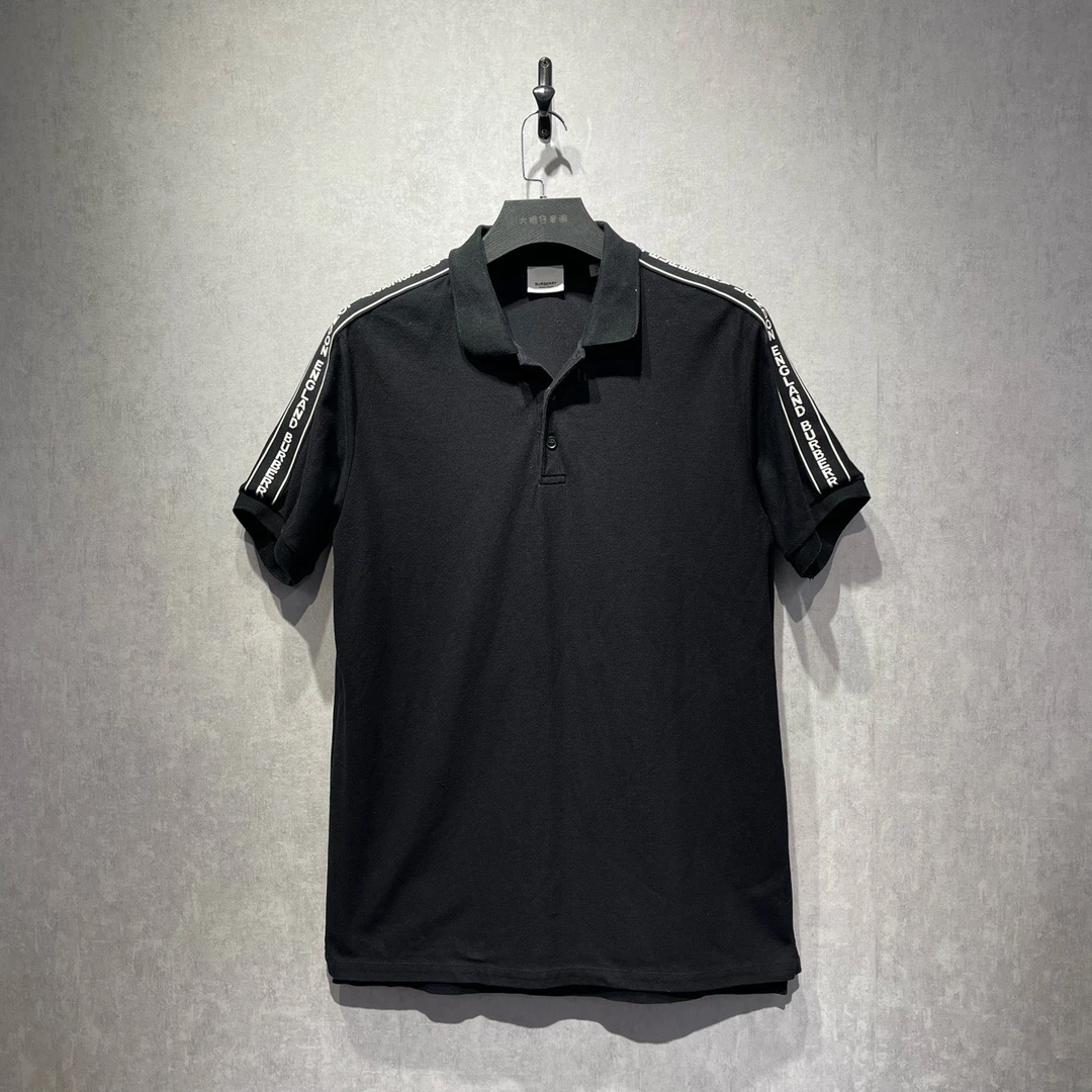 99新 BURBERRY/博柏利 logo侧标polo衫/S码/DY215307