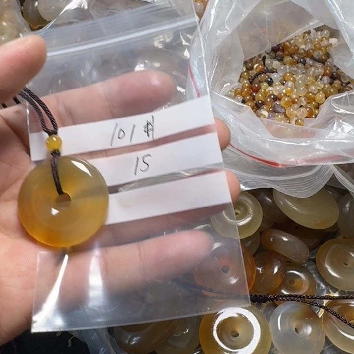 玛瑙/玉髓颈饰合金用****8101