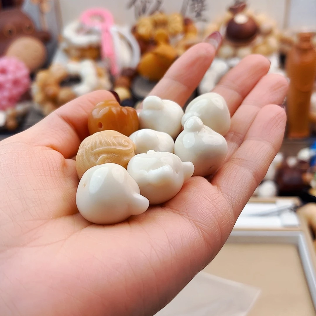 菩提根/象牙果手串草**朵草莓云朵专拍