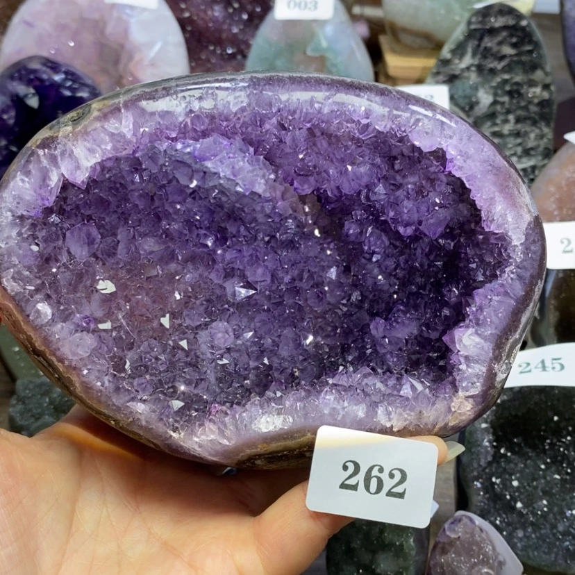 【闪购商品】未镶嵌大型摆件（非配饰）紫晶