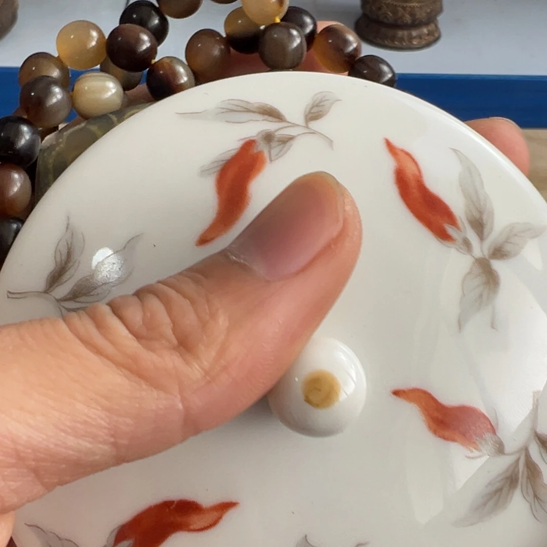 紫砂茶叶盒现代工艺美术瓷器