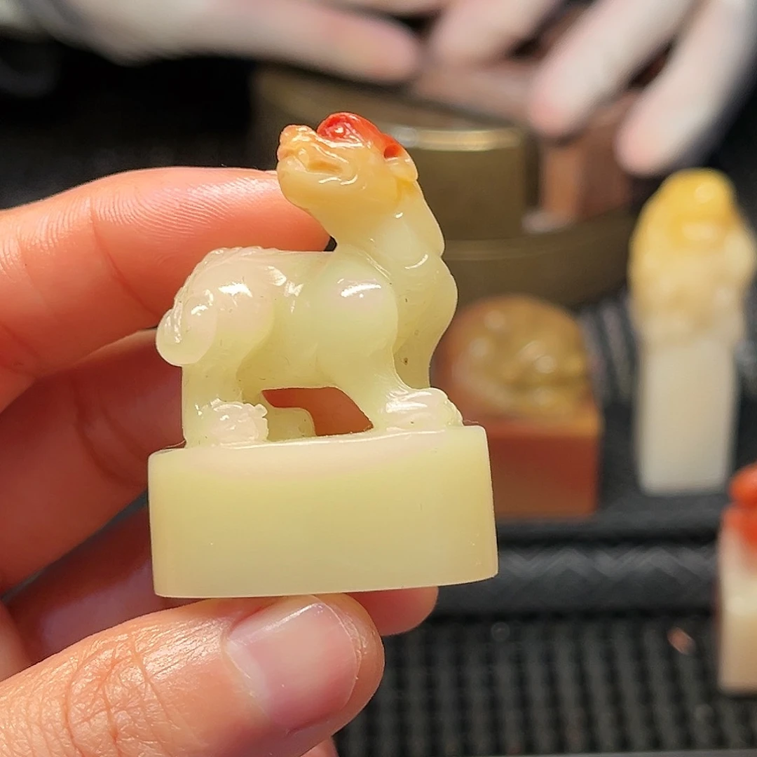 寿山石印石我想说什么我