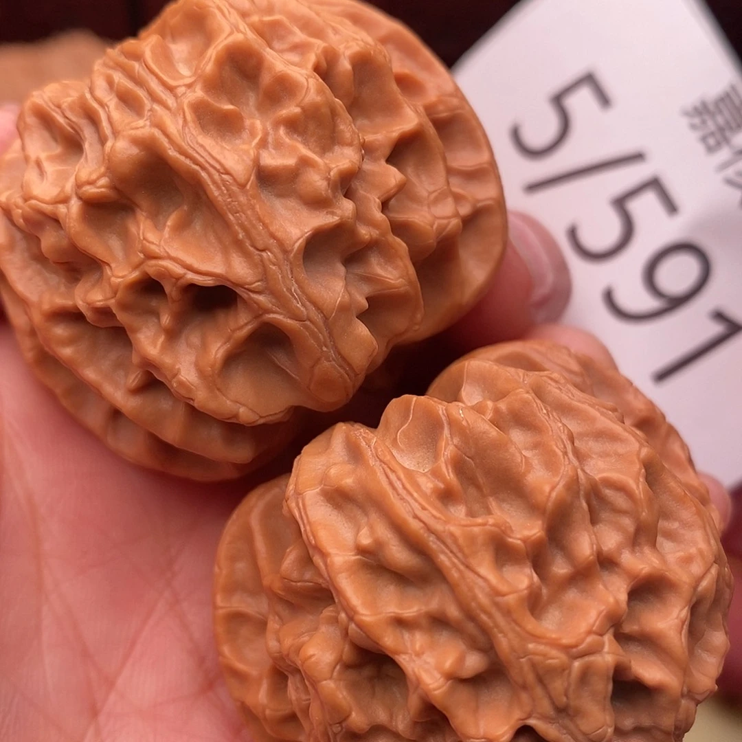 把件文玩核桃44.6苹果园