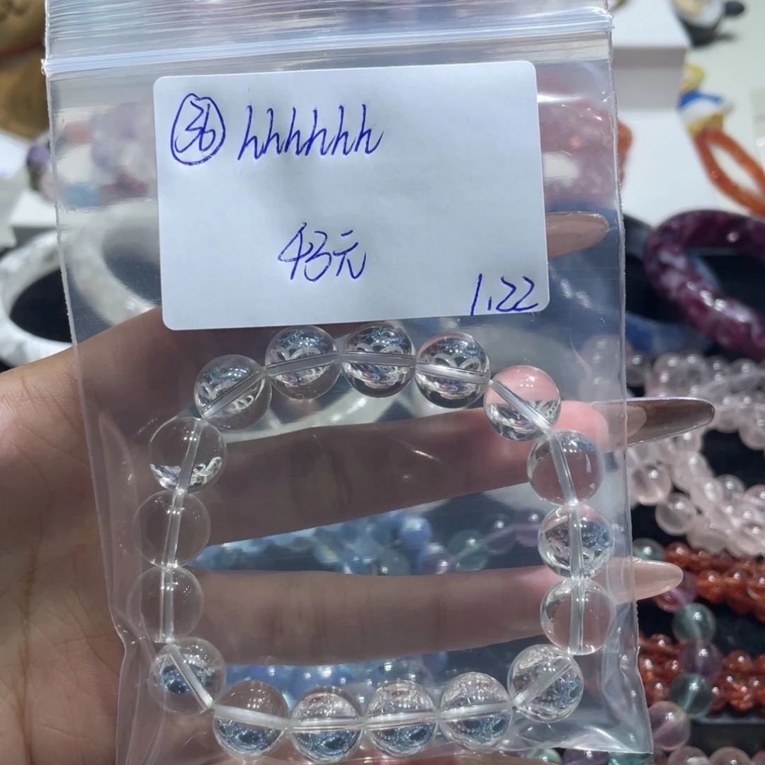 水晶手链未镶嵌手串