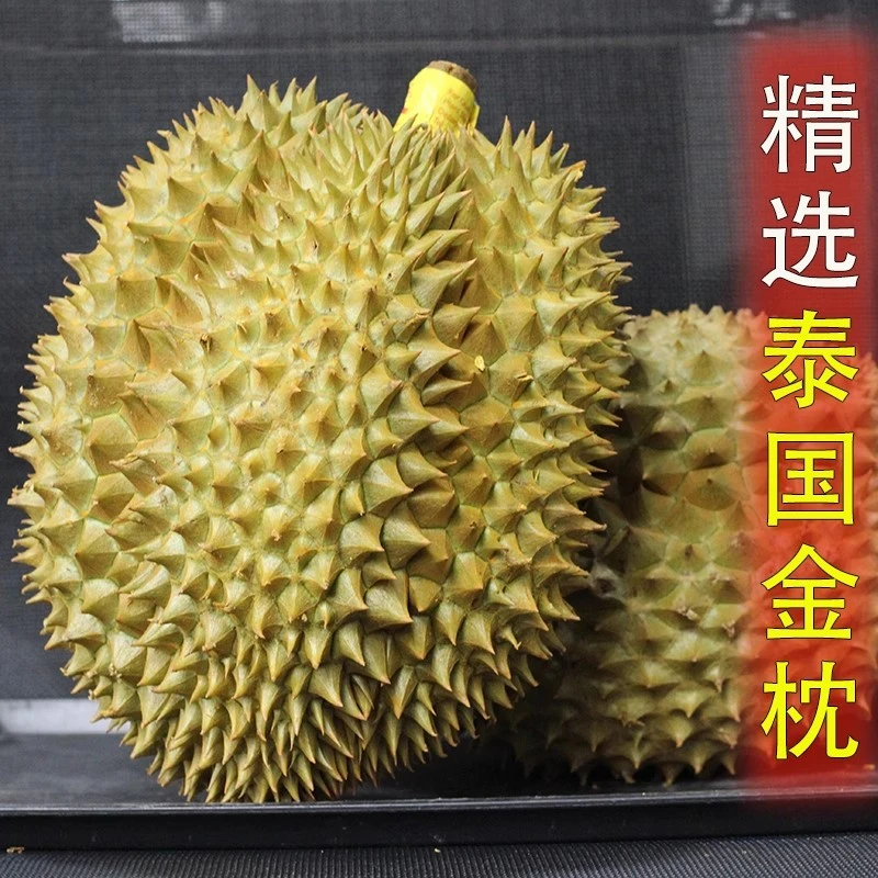 【一果一拍】泰国金枕鲜榴莲核小2-10斤 北京 天津 河北 次日送达榴莲同城送金枕泰国东部