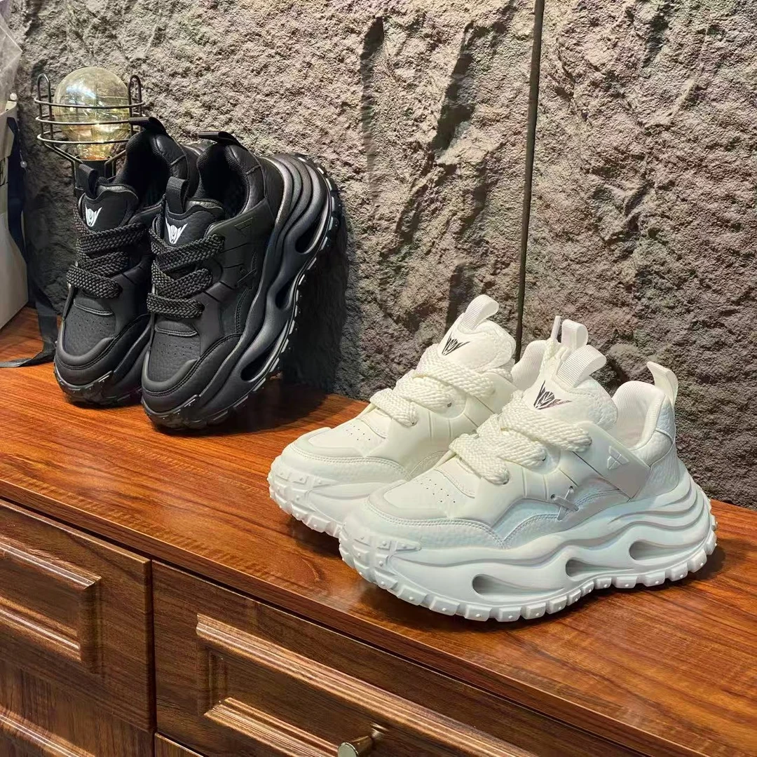 松糕鞋透气时尚休闲鞋男鞋增高时尚老爹鞋休闲风潮流