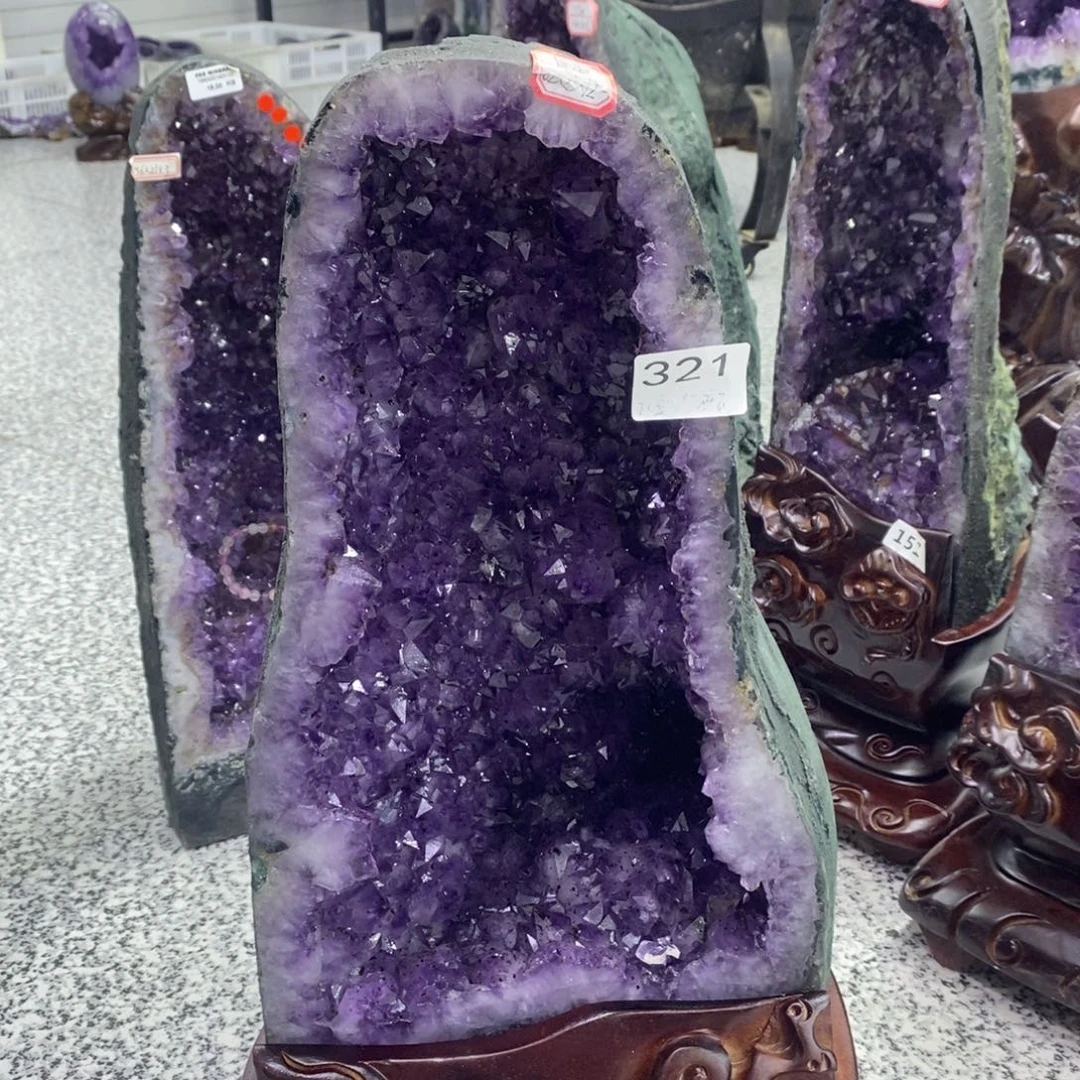 未镶嵌珠宝半成品紫晶321