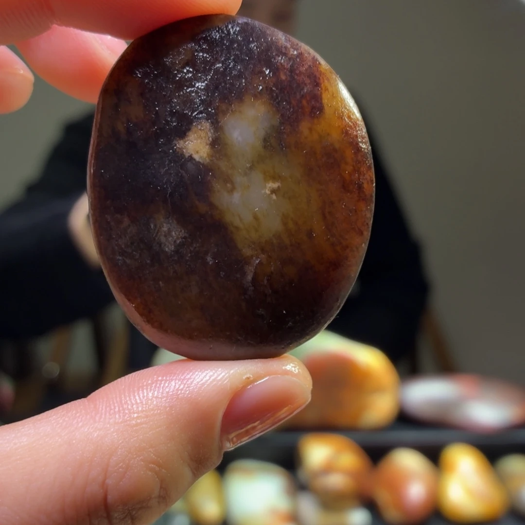 和田玉未镶嵌挂件41g