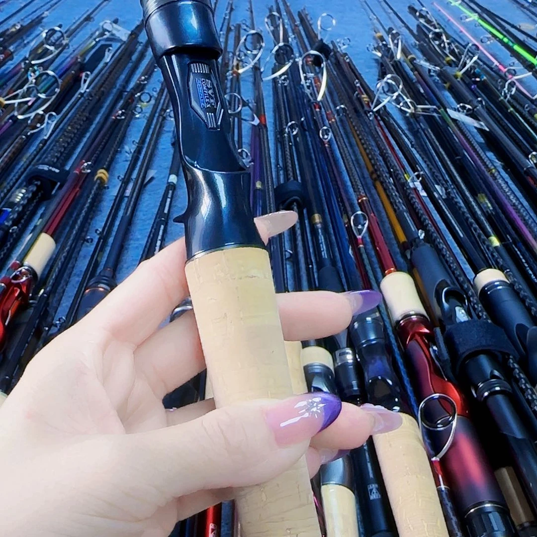 雪***界碳素3.8m路亚竿直柄杆链接