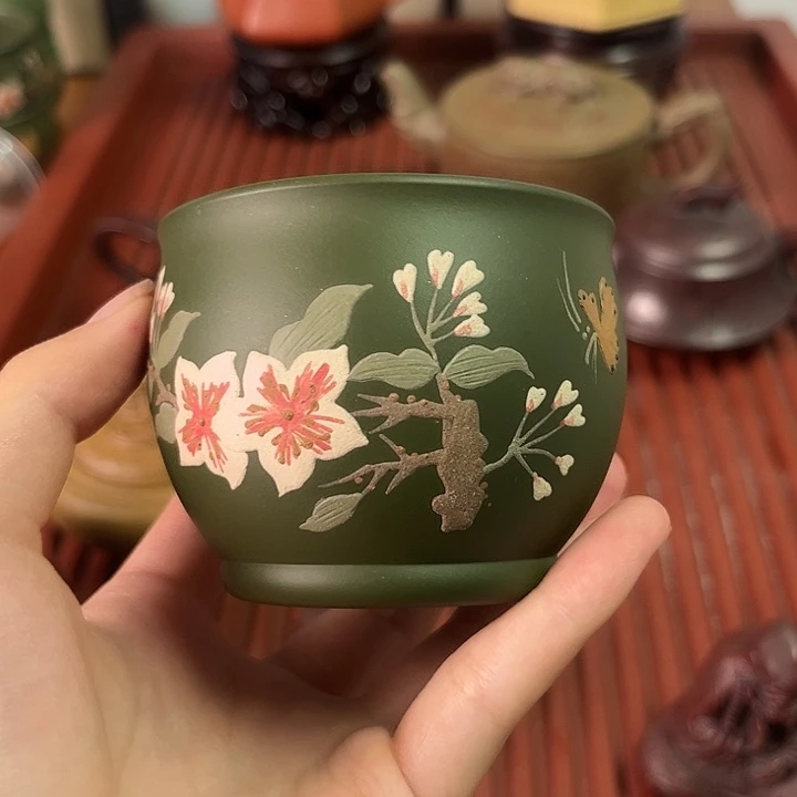 紫砂茶宠主人杯紫砂