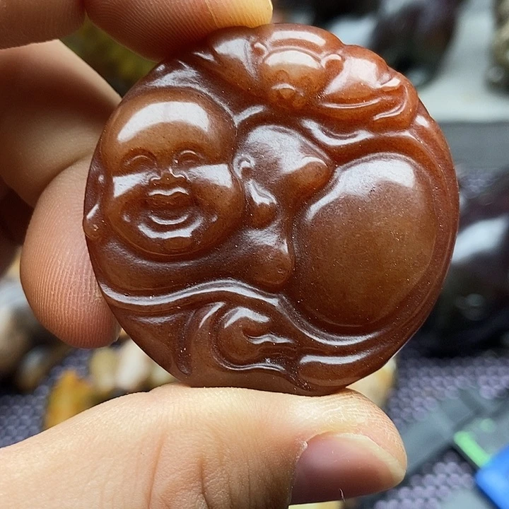 未镶嵌蛇纹石玉颈饰