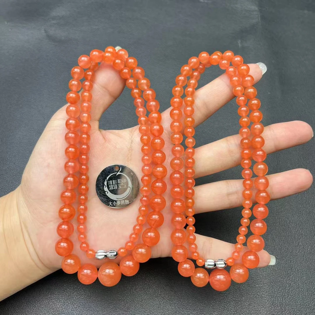 翡昱-N21-39200-715-南红塔链/约3-11/约75颗/-多样性发其一-C