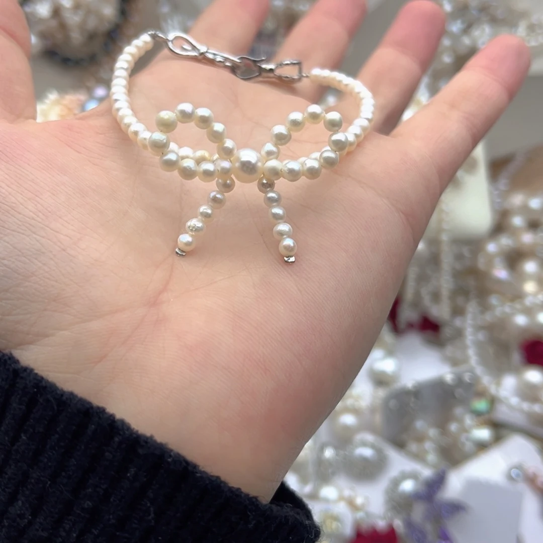 未镶嵌颈饰淡水珍珠