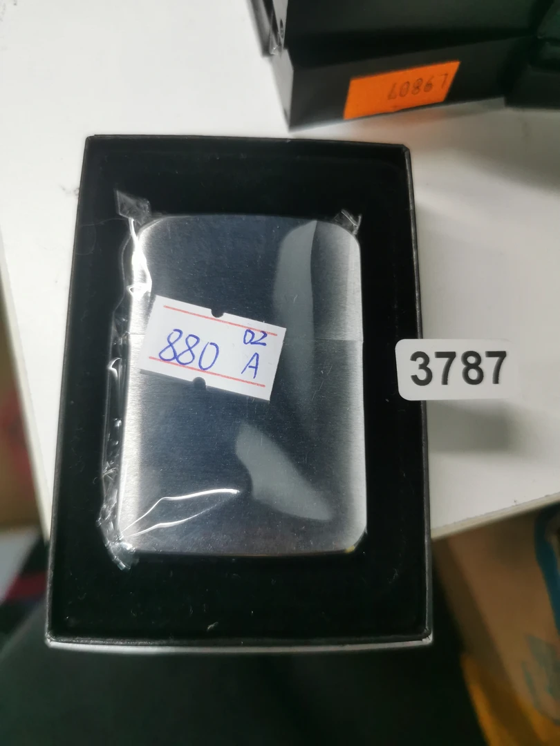 Zippo打火机回血1941镀铬拉丝光板02A-3787