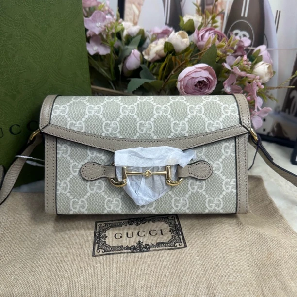 99新 GUCCI/古驰 1955系列相机盒子包
