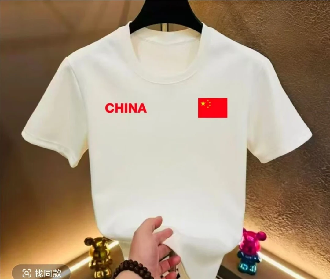 【一折清仓】夏季短袖男女同款情侣半袖休闲透气圆领潮流印花薄款