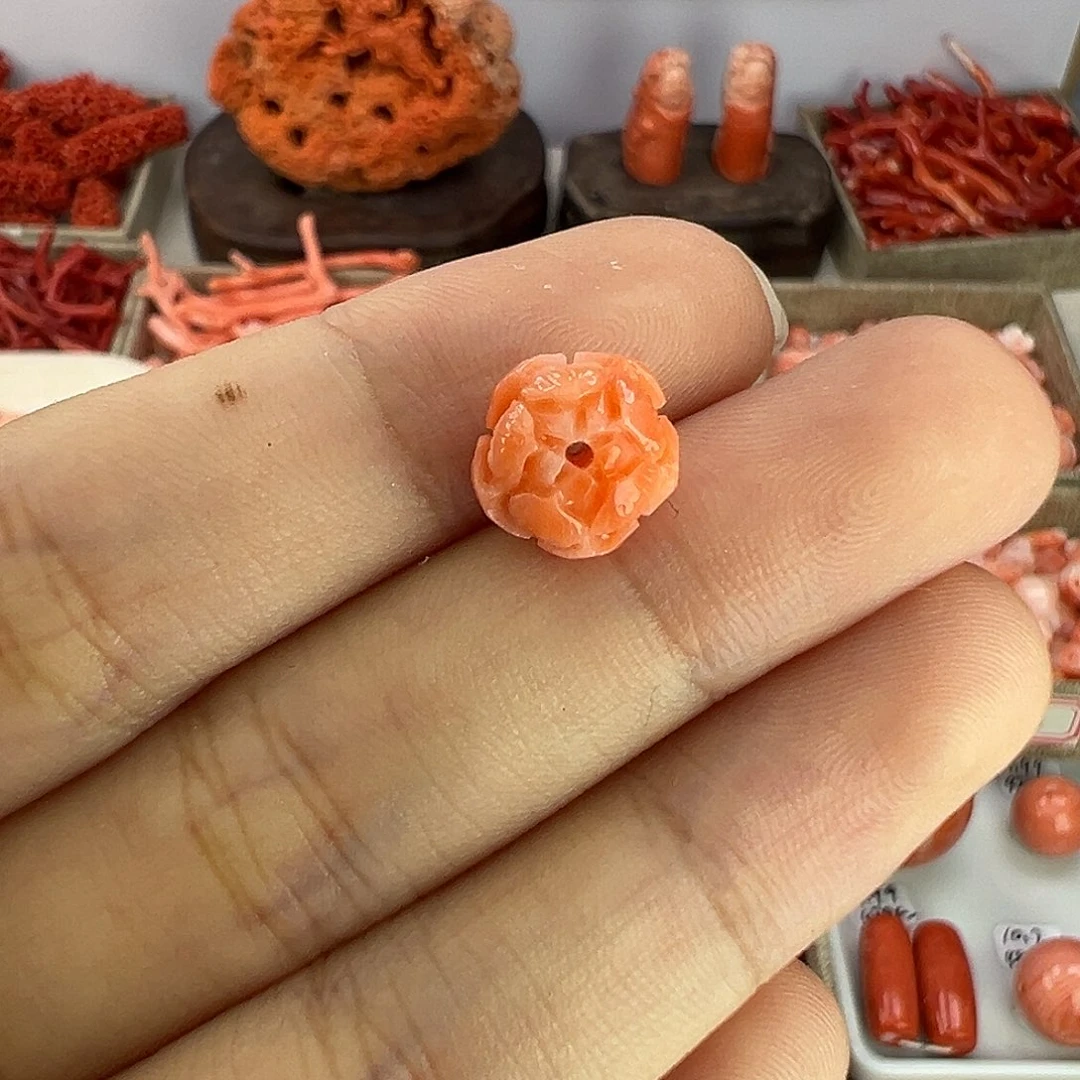 银S92510mm莲花珠天地孔