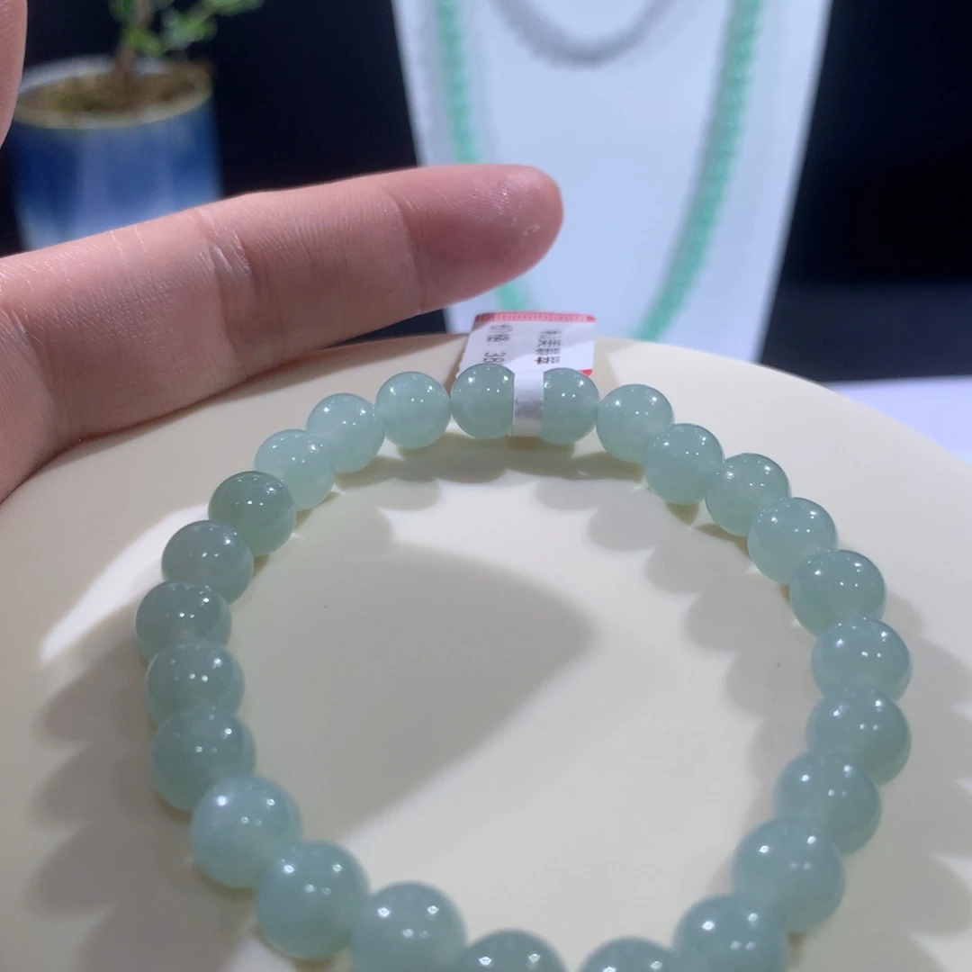 未镶嵌手链翡翠卡8