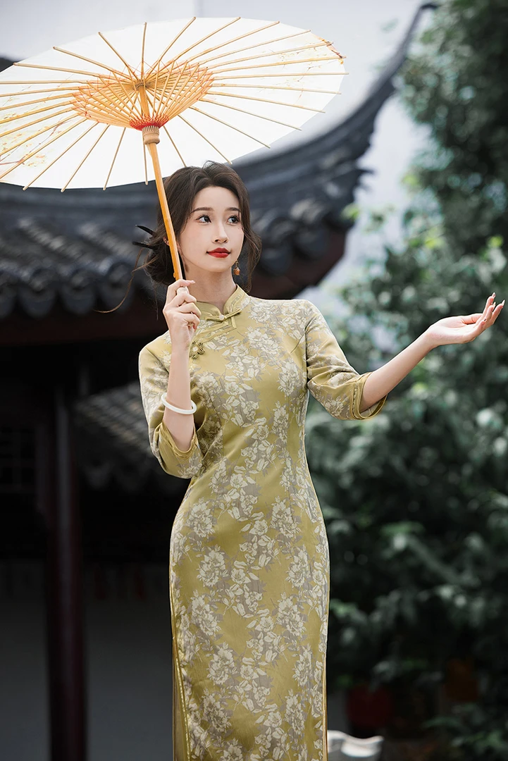 【秋款合集】复古旗袍显瘦气质小个子修身日常日常中国风优雅秋季