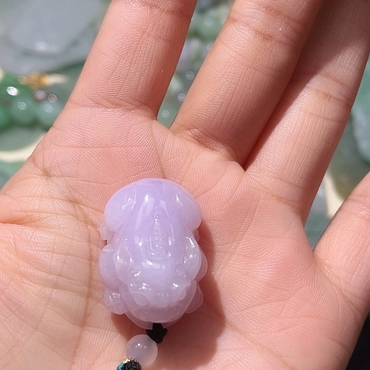 满***红颈饰未镶嵌翡翠天然翡翠