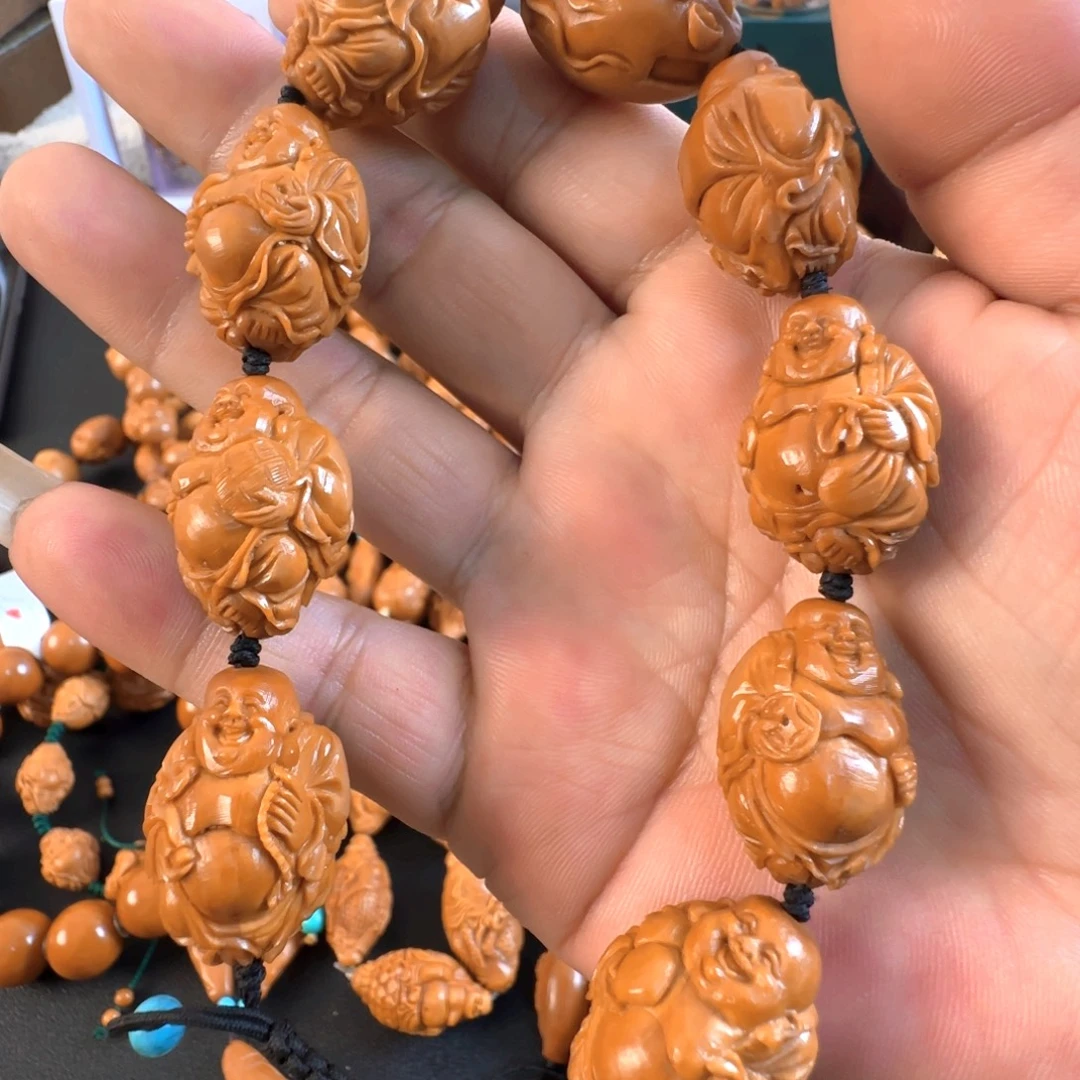 手串/手链橄榄核八宝弥勒