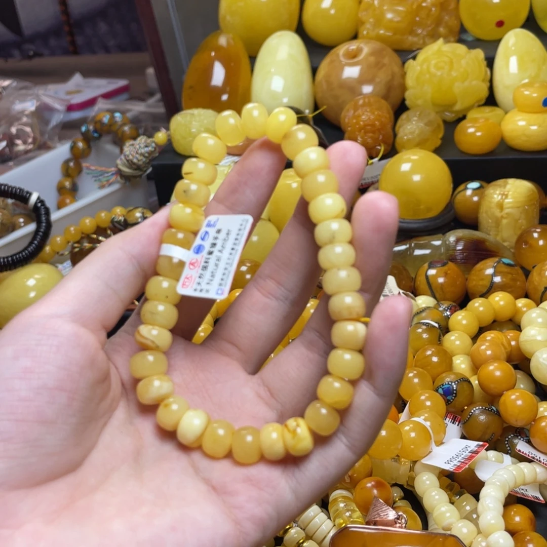 琥珀未镶嵌珠宝奇石