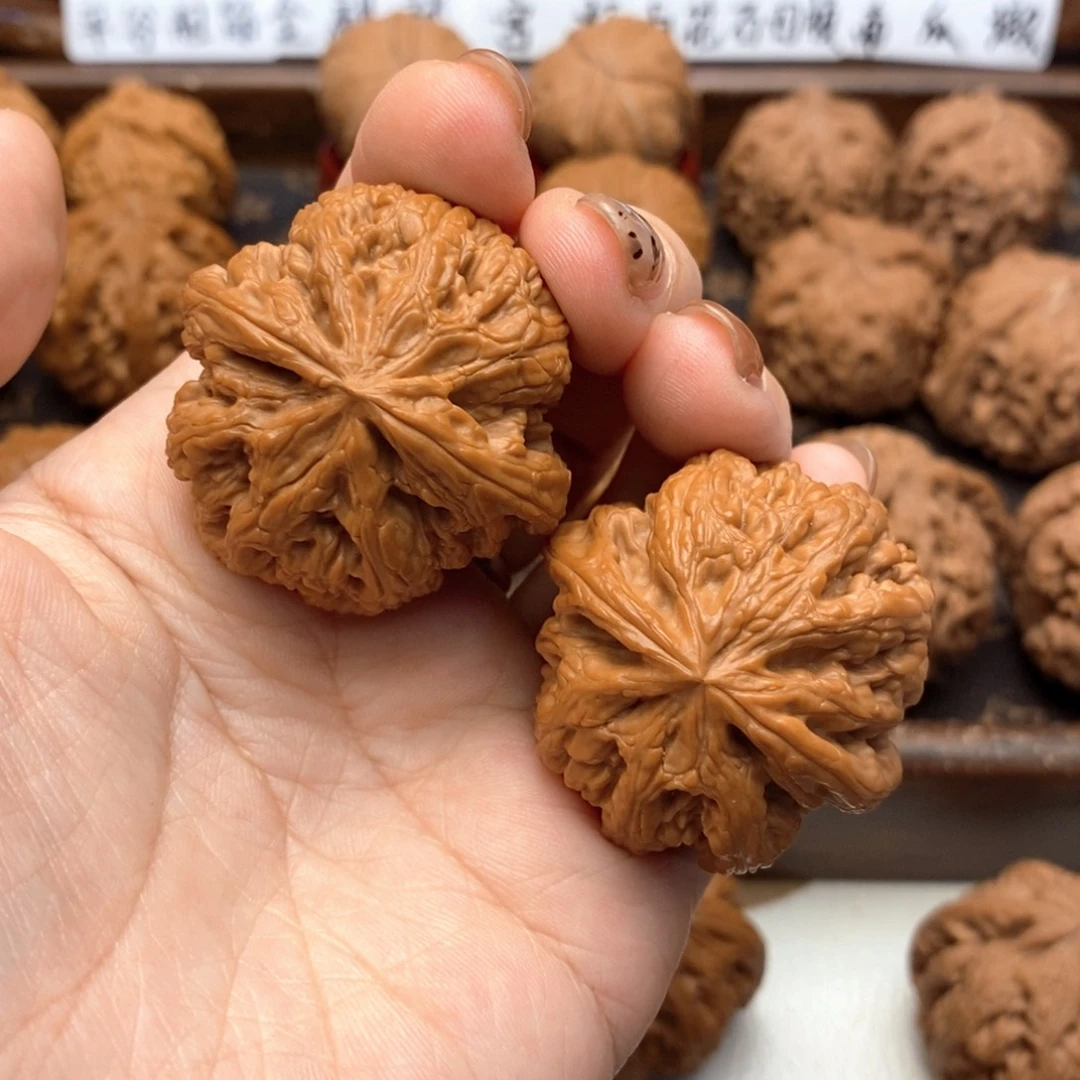 简***单文玩核桃把件482号粗筋