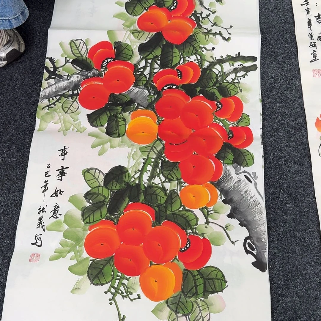 纯手绘国画作品作品