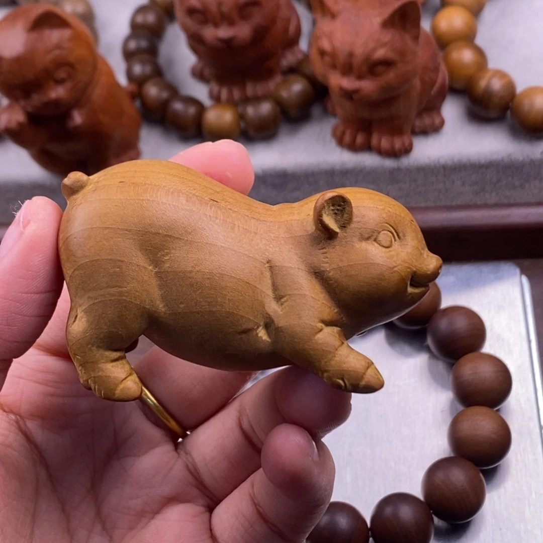 *****手串/手链檀香木黑肉小猪奶香正区老山檀