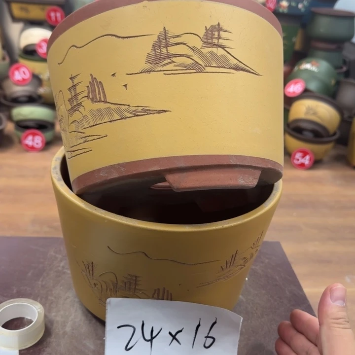 紫砂花盆破损包赔