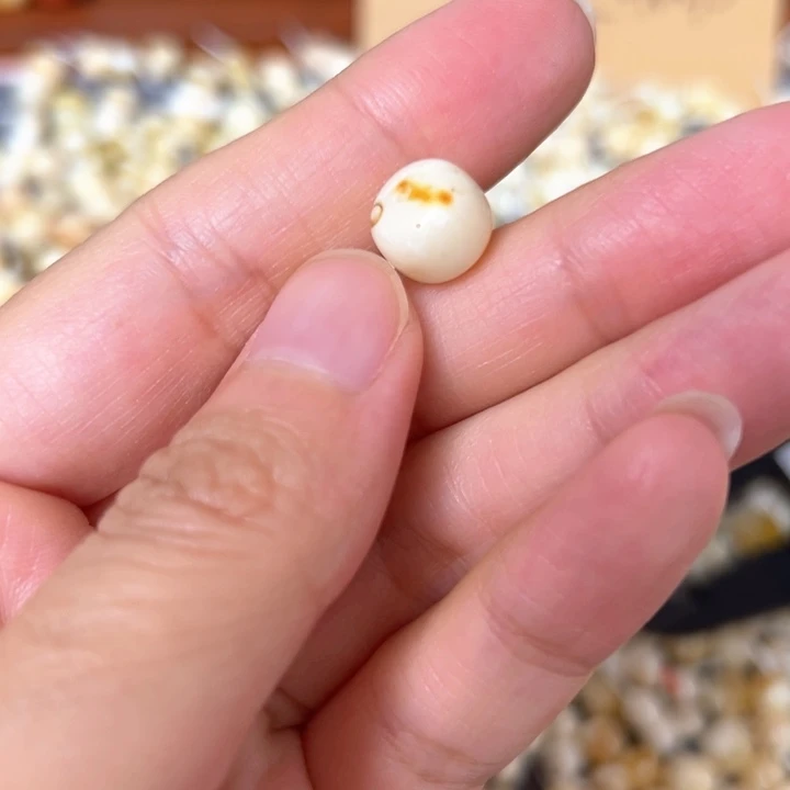 裸石蜜蜡未镶嵌9.6mm一个