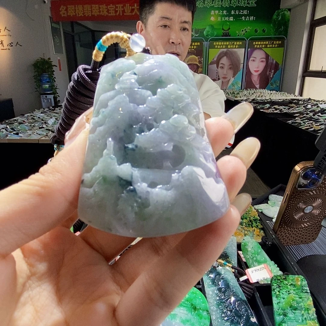颈饰未镶嵌翡翠翡翠